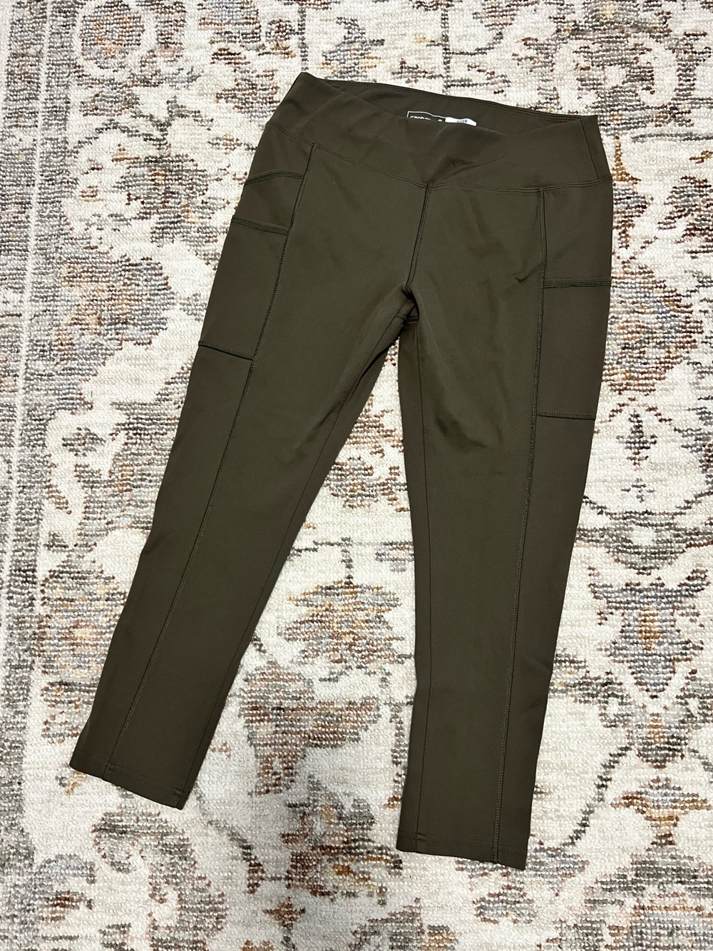 Carhartt Force Fitted Lightweight Utility Leggings Olive Green M